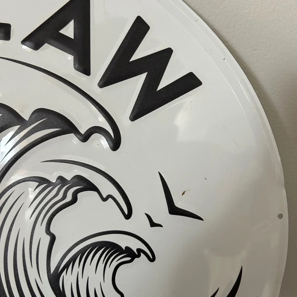 White Claw Metal Tacker Bar Sign 17.5